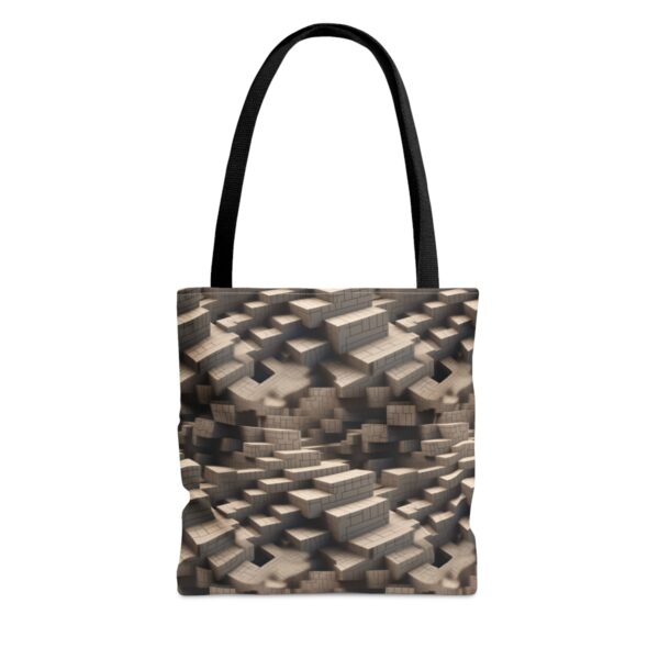 Steps and Stairs Illusions Tote Bag - Image 5