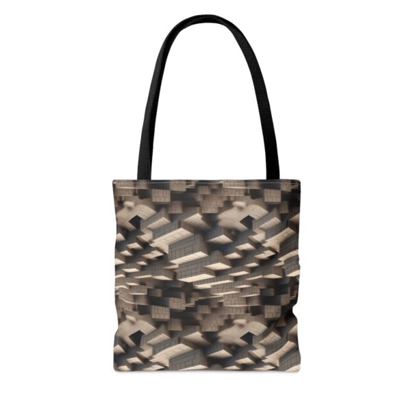 Steps and Stairs Illusions Tote Bag - Image 6