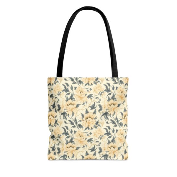 1920's Style Light Floral Tote Bag - Image 5