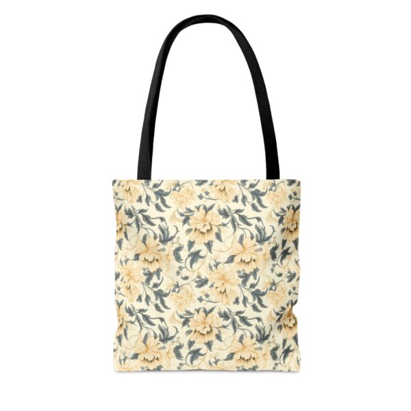 1920's Style Light Floral Tote Bag - Image 6