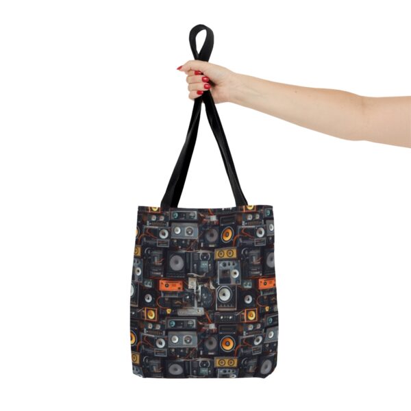 Boomin Out The Boombox Tote Bag - Image 7