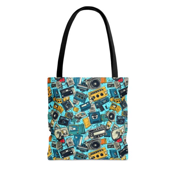 Pencil My Boombox Tote Bag