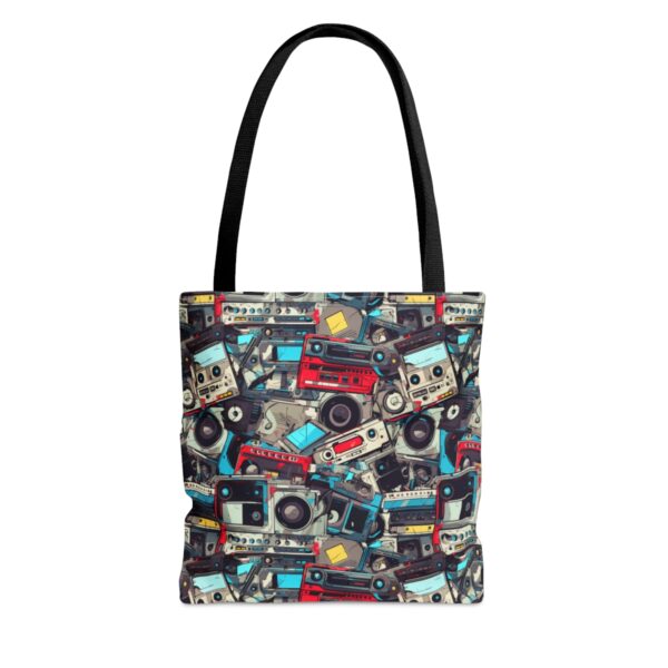 Pencil My Boombox Tote Bag