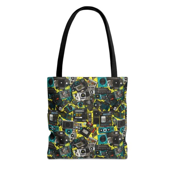 Pencil My Boombox Tote Bag